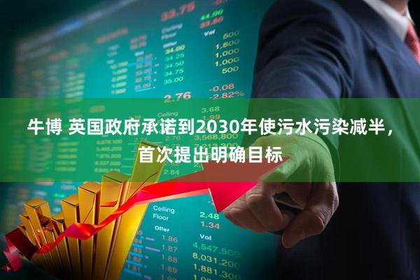 牛博 英国政府承诺到2030年使污水污染减半，首次提出明确目标