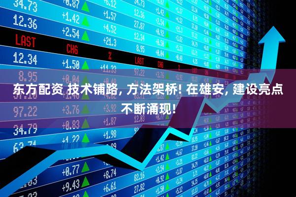 东方配资 技术铺路, 方法架桥! 在雄安, 建设亮点不断涌现!
