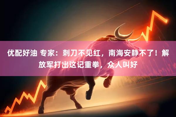 优配好油 专家：刺刀不见红，南海安静不了！解放军打出这记重拳，众人叫好